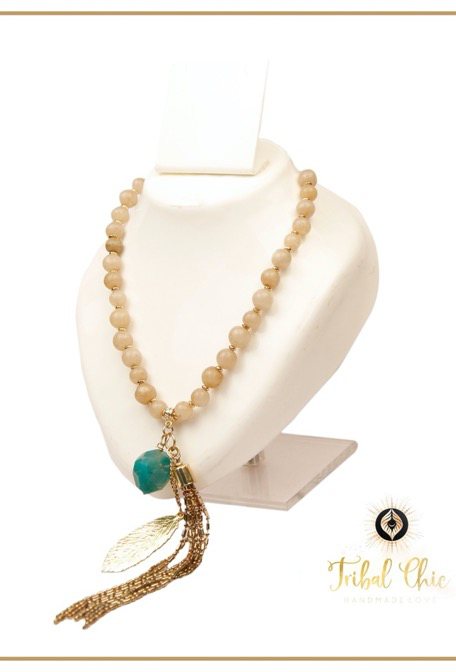 Elegant Gold Plated Necklace Set