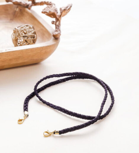 Black Leather Multifunctional Chain