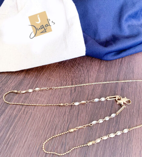 Golden Leaf Multifunctional Chain