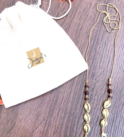 Shell Bead Golden Multifunctional Chain